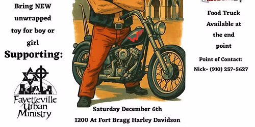 \ud83c\udf85\ud83c\udfcd FAYETTEVILLE WINGMEN MC ANNUAL TOY RUN!