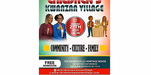 Children's Kwanzaa Village 2025
