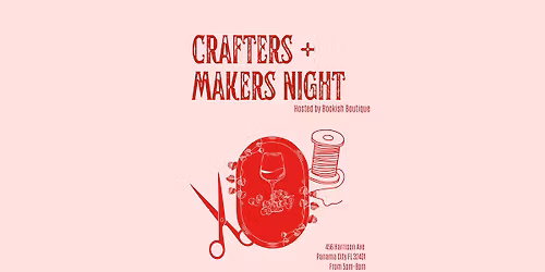 Crafters + Makers Night @ Bookish!