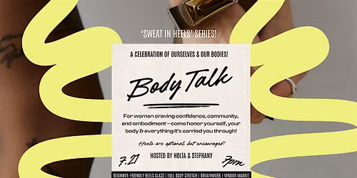 \u2018Sweat in Heels\u2019: Body Talk!