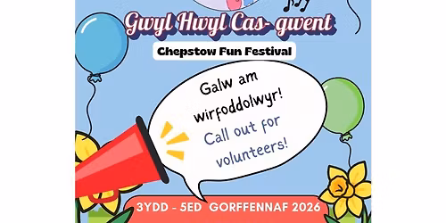 Gwyl Hwyl Cas-Gwent 2026