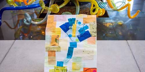 Drop-In Art: Mixed Media Ikebana Collages