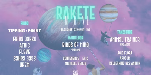 Rakete im Hive