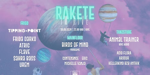 Rakete im Hive