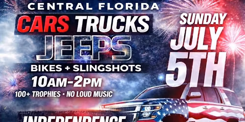 Central Florida \u2022 Independence Showdown | Cars \u2022 Trucks \u2022 Jeeps