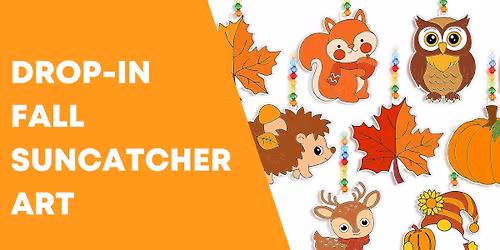 Drop-In Fall Suncatcher Art