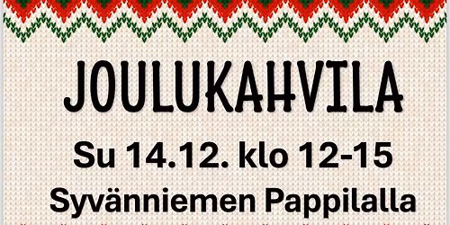 Joulukahvila & Myyj\u00e4iset