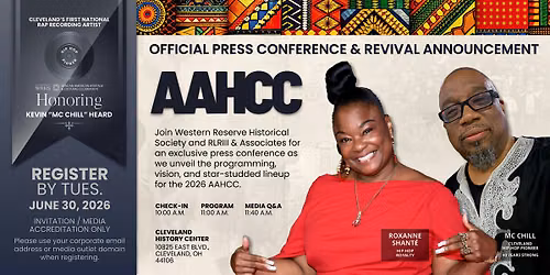 AAHCC 2026: Official Press Conference & Revival Announcement