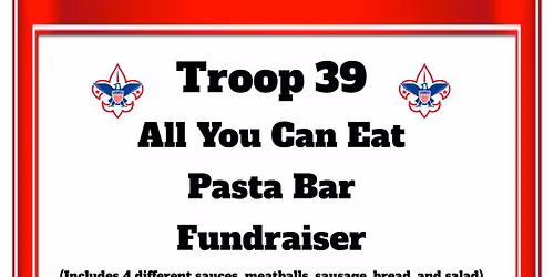 Troop 39 Pasta Dinner 