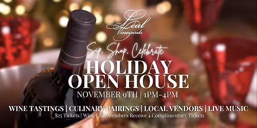 Sip, Shop & Celebrate - Holiday Open House