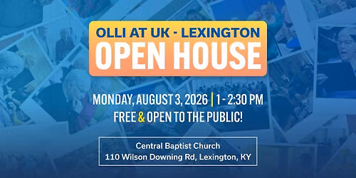Fall 2026 Open House - Lexington