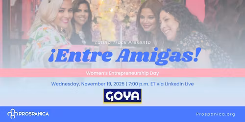 Entre Amigas - Women's Entrepreneurship Day