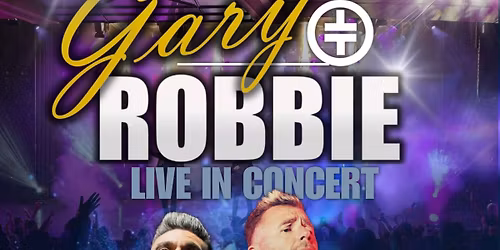 Dan Budd as Robbie Williams and Jon Fisher as Gary Barlow