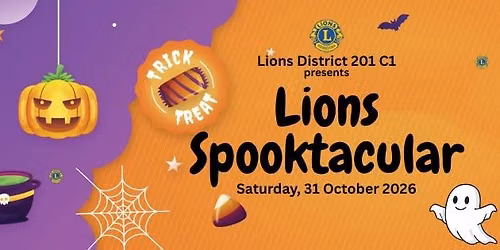 Lions Spooktacular 2026