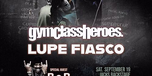 Lupe Fiasco and gymclassheroes at KEMBA LIVE!