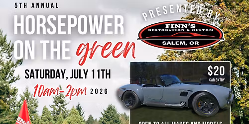 5th Annual Horsepower On The Green