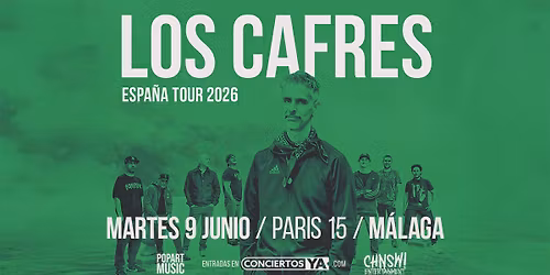 Los Cafres en M\u00e1laga