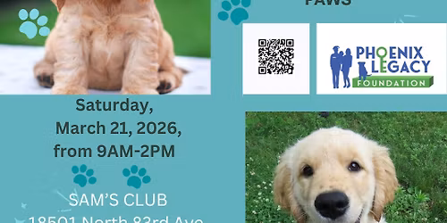Phoenix Legacy Foundation's Spring Paws & Play Pet Adoption Event