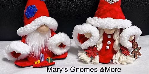 *NEW* Christmas Gnomes Craft Class