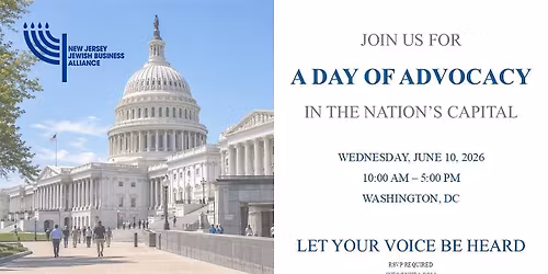 NJJBA Mission to Washington DC