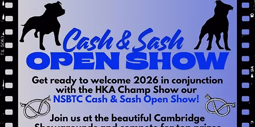 Cash & Sash Open Show