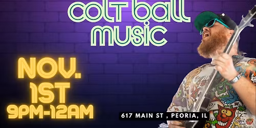 Colt Ball Caught in the Light While the Moon's Shinning Bright @ The Neon Bison