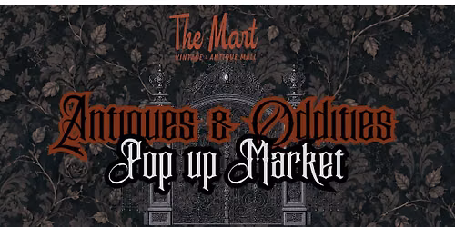 Halloween Pop Up Market: Antiques & Oddities