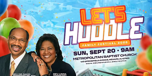 Metro's Let's Huddle Family Festival 2026