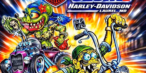 HOT RODS AND HARLEYS 