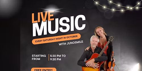 Live Music at the Fountain with JunoSmile