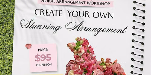 Floral Arrangement Workshop at Allora Coffee