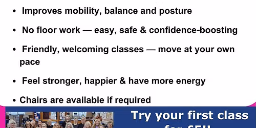 Low Impact Dance Exercise Class in Lake - Lions Day Centre (Hall is in New Road Car Park)