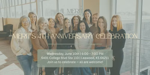 Merit\u2019s 4th Anniversary Celebration\u2014Leawood