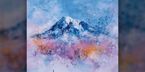 Colorful Mount Rainier - Paint Along (& NA Sip)