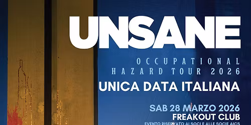 UNSANE Occupational Hazard Tour | UNICA DATA ITALIANA