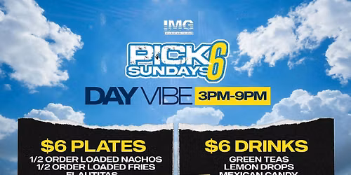 PICK 6 Sundays