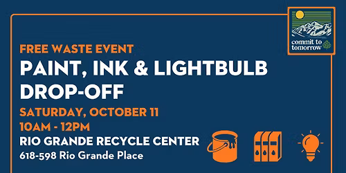 Free Waste Event: Paint, Lightbulb Drop-off