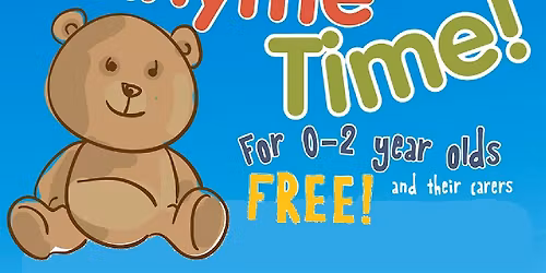 Rhyme Time at  Warwick Library (Drop in, no need to book)