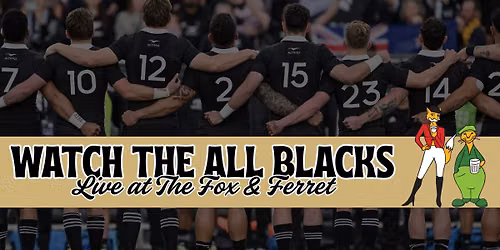ALL BLACKS THIS JULY | Watch Live at the Fox \ud83e\udd8a