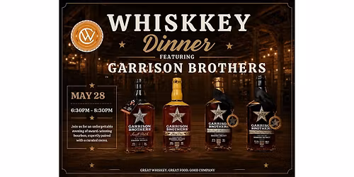 Garrison Brothers Whiskey Dinner at Copperwood Tavern