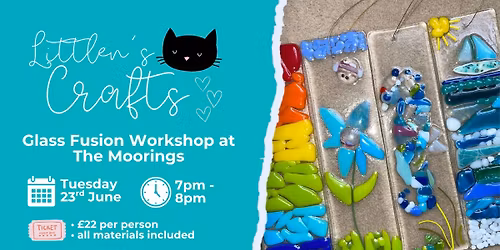 Suncatcher Glass Fusion Workshop at The Moorings, Barrow