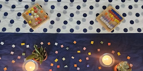 Play to Connect: Piecing It Together (Mosaic Coaster Workshop)