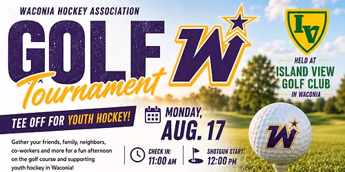 2026 Waconia Hockey Association Golf Tournament