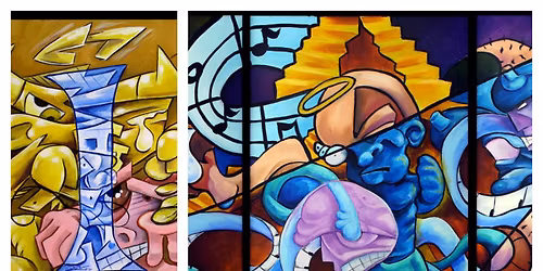 Xmas Walk Art Exhibit