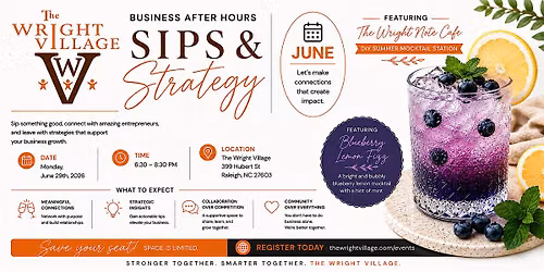 Sips & Strategy: Business After Hours