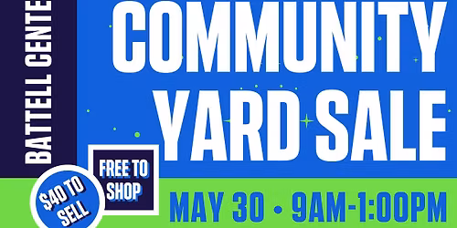 Community Yard Sale
