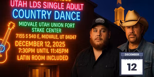 🤠 The World Famous Utah LDS Single Adult Country Dance 🤠 Midvale Stampede