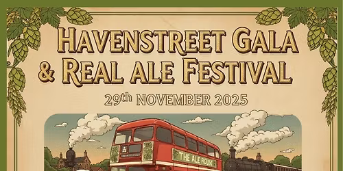 Havenstreet Gala & Festive Ale Coach triP