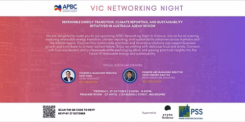 APBC VIC Networking Night