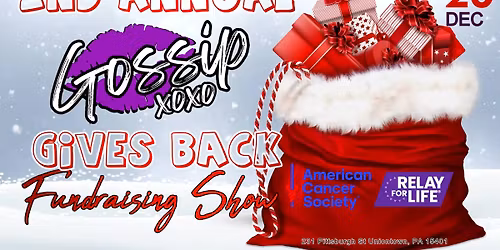 2nd Annual Gossip Gives Back Christmas Party and Bingo